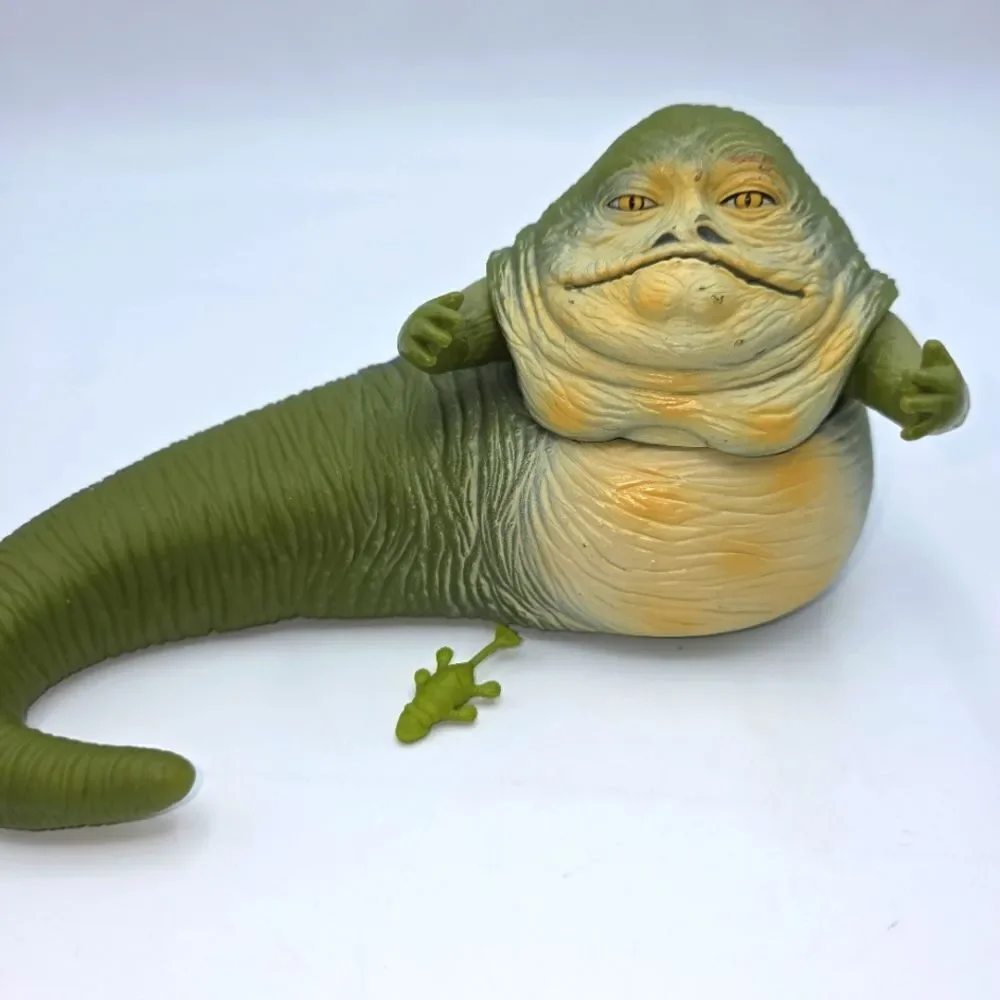 Star Wars Action Figure Bundle – Stormtrooper on Dewback & Jabba the Hutt & Frog